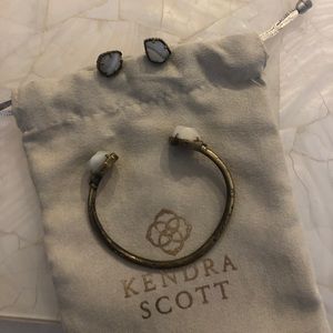 Kendra Scott Brinkley Cuff & Earrings